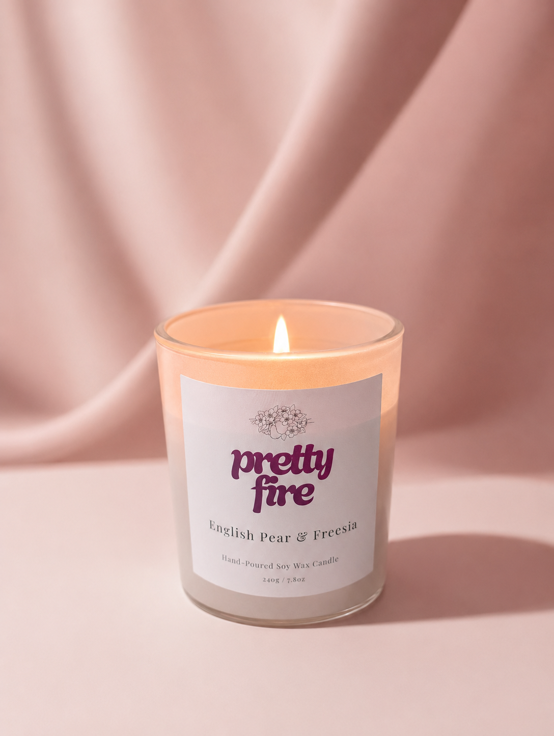English Pear & Freesia | Soy Wax Candle (30cl)